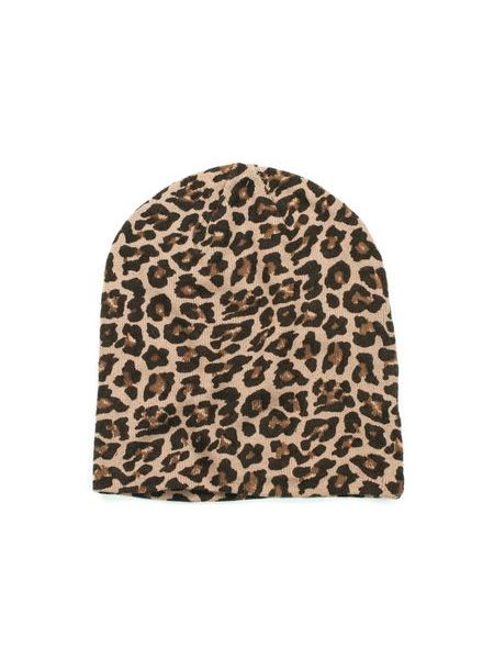 Stylová čepice - hnědá