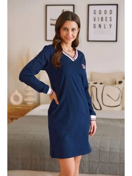 Noční košile 4534 blue