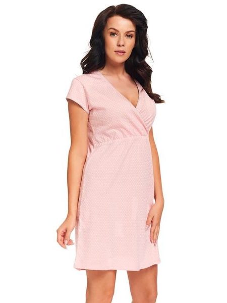 Kojicí noční košile Monita růžová