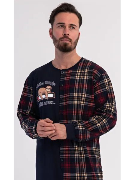 Pánský overal Hugo - tmavě modrá