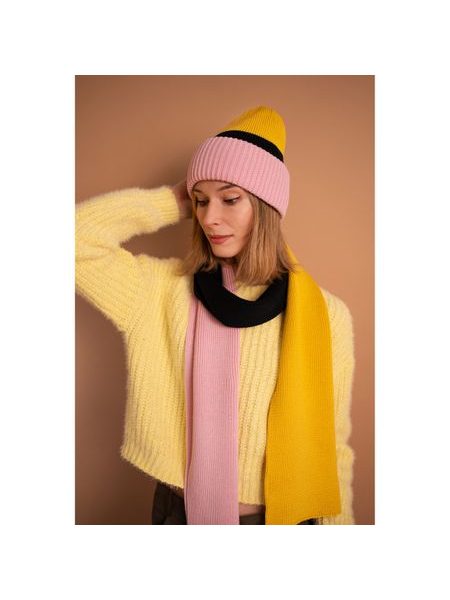 Čepice, šála - vícebarevná