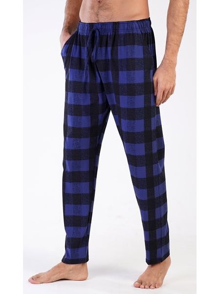 Pánské pyžamové kalhoty Johnny - modrá