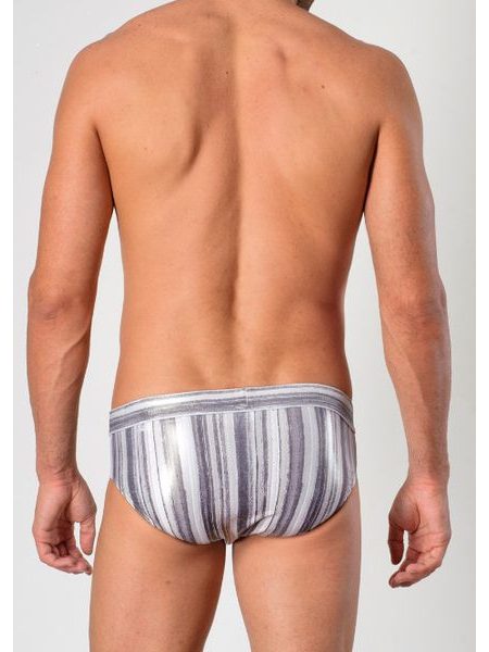 Pánské slipové plavky GERONIMO 1427 šedé