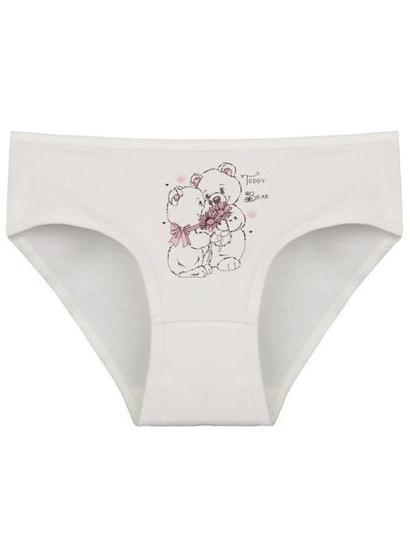 Dětské kalhotky Medvídek - smetanová