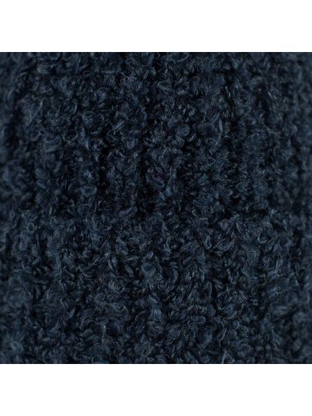 Dámská čepice melanž modrá