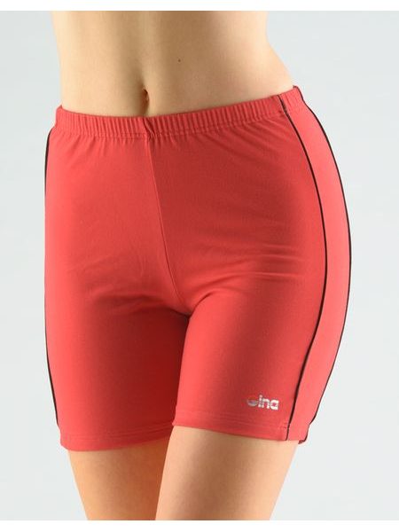 Dámské šortky krátké, dívčí, šité, klasické 93000P - třešňová černá