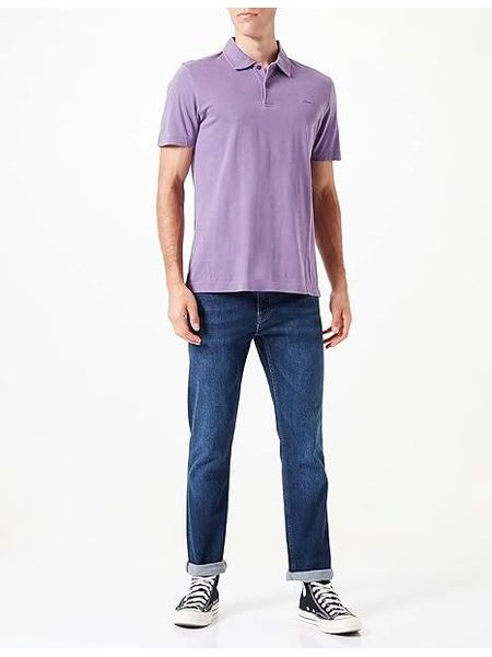 Pánská polokošile s krátkým rukávem s.Oliver fialová