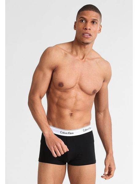 Pánské boxerky CALVIN KLEIN Modern Cotton Stretch 2 pack NB1086A červená/černá