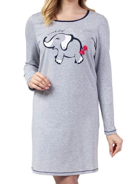 Dámská noční košilka 142 grey