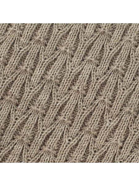 Zimní tunelový šál světle modrý