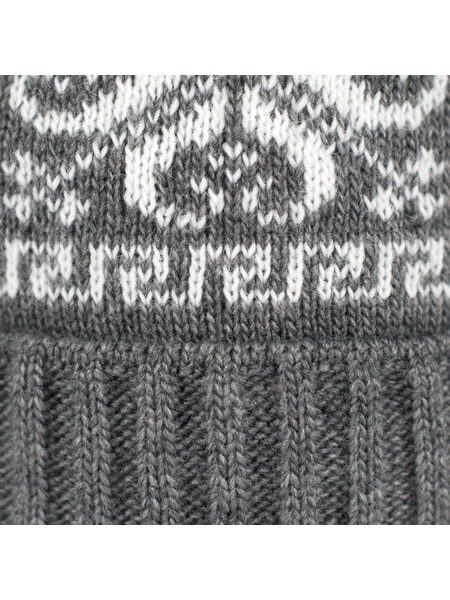 Čepice Prosincové ráno šedá