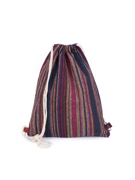 Vak na záda s perským vzorem bordó