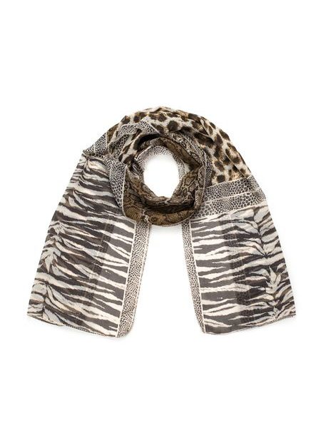 Jemná šála se zvířecím potiskem