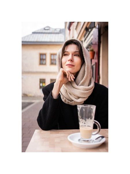 Šátek Marion - svetlobéžová