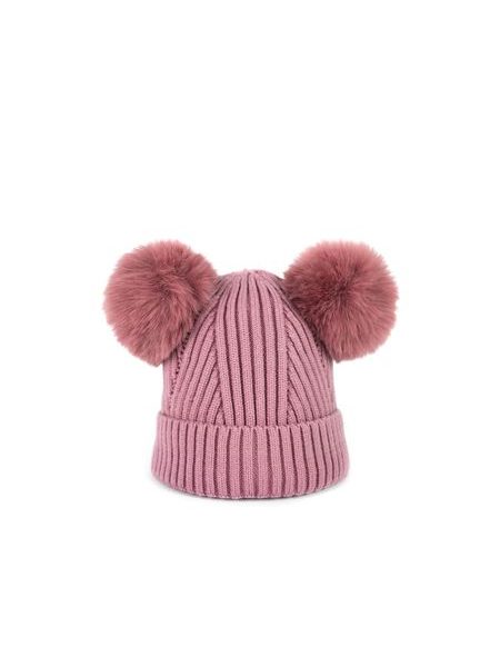 Čepice, palčáky - růžová