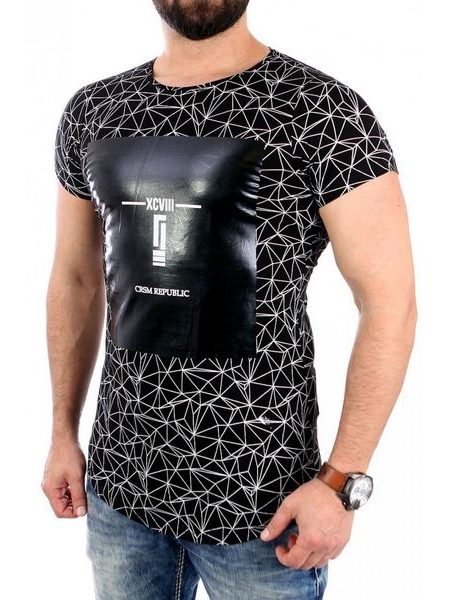 Pánské černé tričko