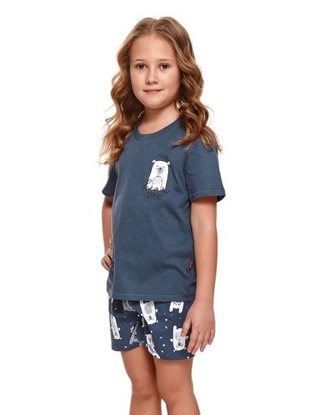 Dětské pyžamo Bear modré