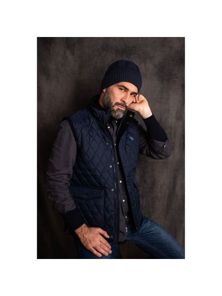 Normanská čepice - tmavomodrá