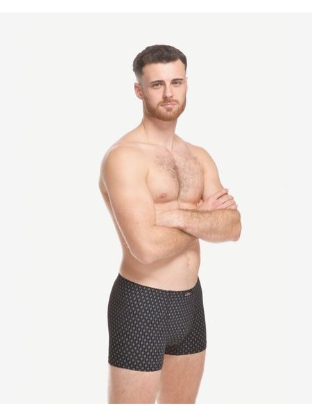 Boxerky kratší nohavička - Tmavá šedá