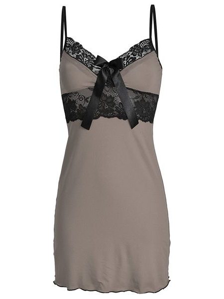 Dámská košilka s krajkou DKAREN Ines cappuccino