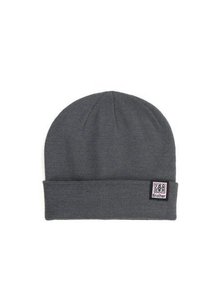 Čepice beanie dvojitá modrá
