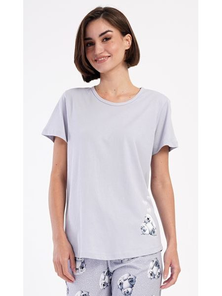 Dámské pyžamo kapri Polar bear - šedá