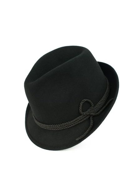 Krásně vytvarovaný klobouk černý