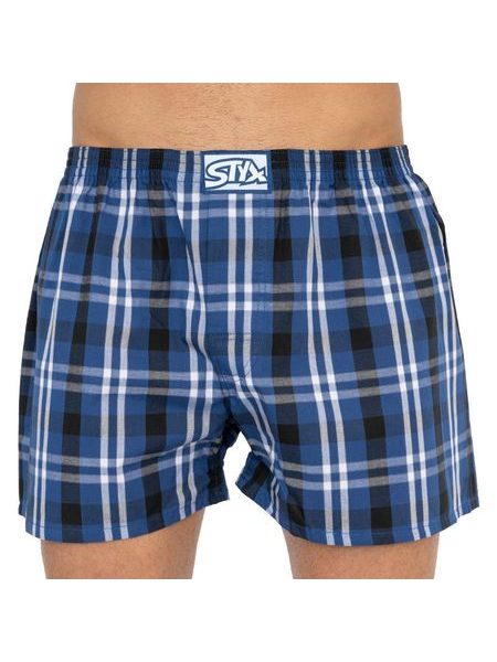 Pánské trenky Styx klasická guma nadrozměr vícebarevné