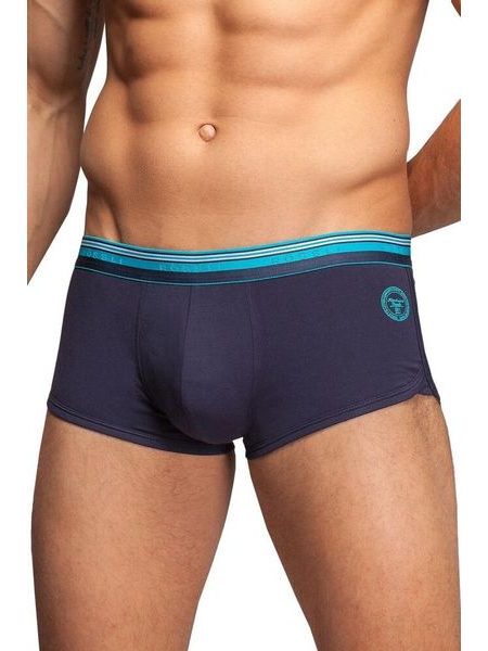 Pánské jednobarevné boxerky Conor tmavě modré