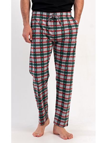 Pánské pyžamové kalhoty Paul - tmavě zelená