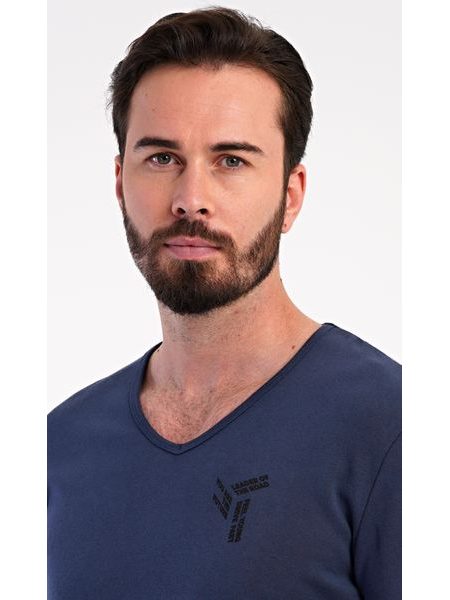 Pánské pyžamo dlouhé Erik - tmavě šedá