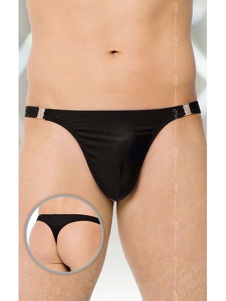 Pánská tanga SOFTLINE 4432 černá