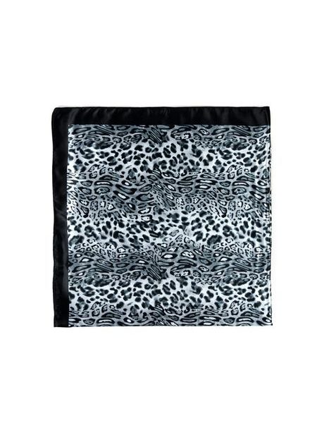 Výjimečný šedý šátek se zvířecími motivy