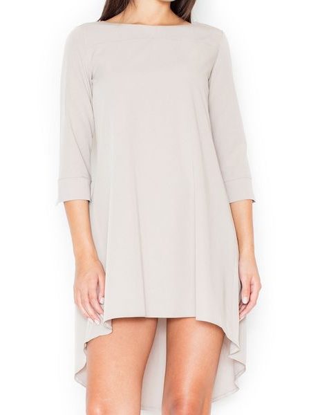 Dámské šaty KATRUS K141 beige