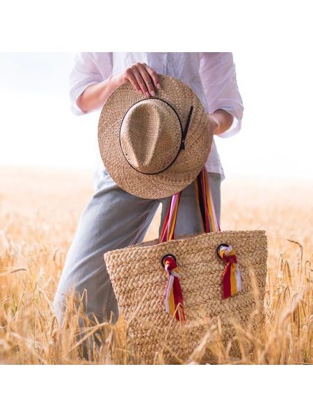 Výjimečný plážový košík