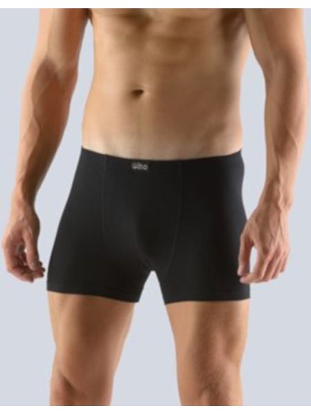 Pánské boxerky s kratší nohavičkou, šité, 73088P - černá