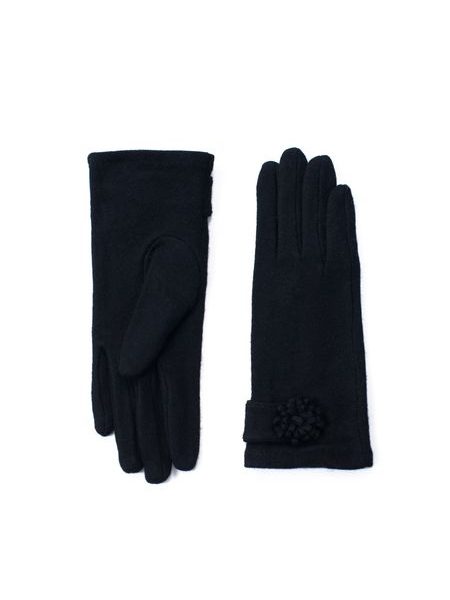 Dámské elegantní rukavice modrošedé