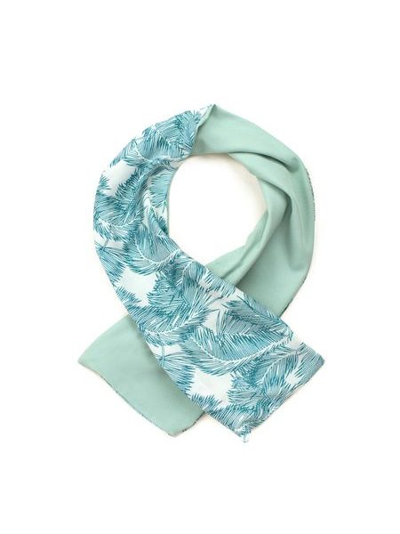 Barevná turbanová čelenka - tyrkysová