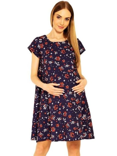Těhotenské šaty Penny s květy