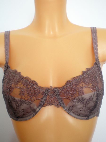 Vyztužená podprsenka s kosticí CHARADE Savannah 1/2 Padded hnědá