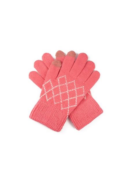 Světle modré rukavice na mobilní telefon