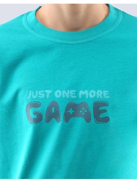 GINA dětské pyžamo krátké chlapecké, šité, s potiskem 69002P - šalvěj lahvová