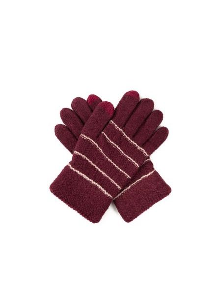 Rukavice Mangart v Bordó barvě