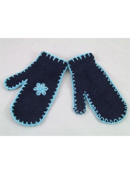 Palcové rukavice modré