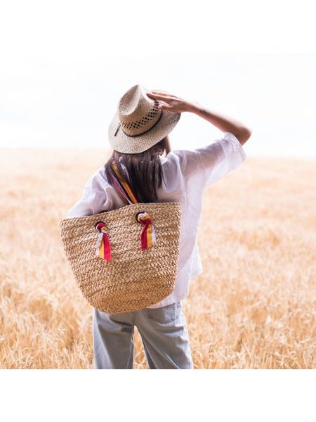 Výjimečný plážový košík