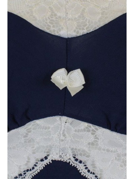 Noční košile Bona dark blue/cream