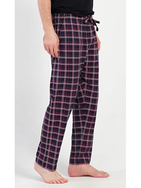 Pánské pyžamové kalhoty Karlos - tmavě modrá