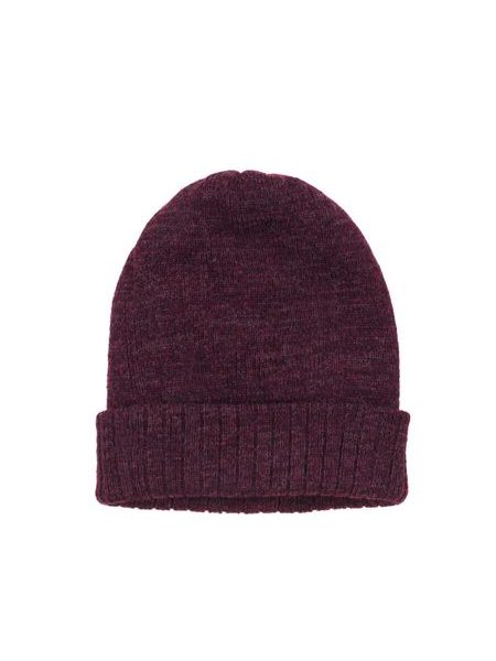 Bordó podzimní čepice