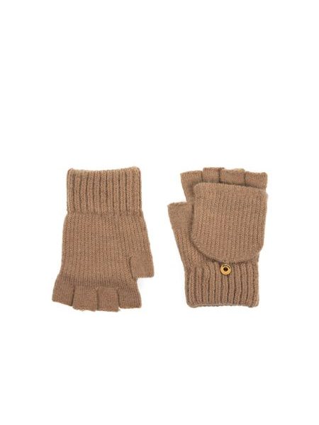 Rukavice Silva - světlehnědé