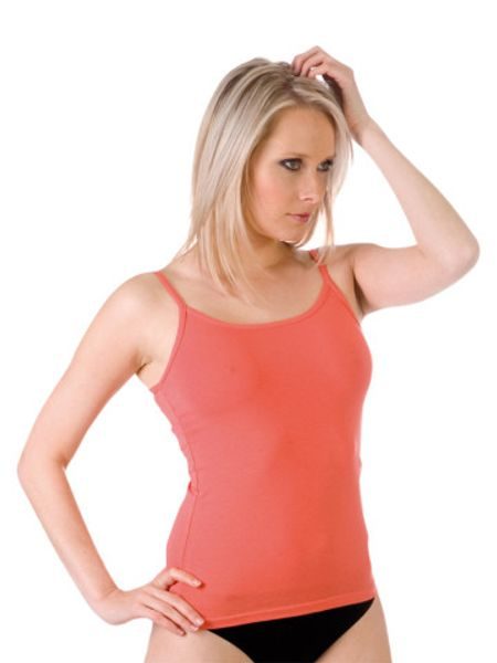 Dámský elastický top 7004 jahodový